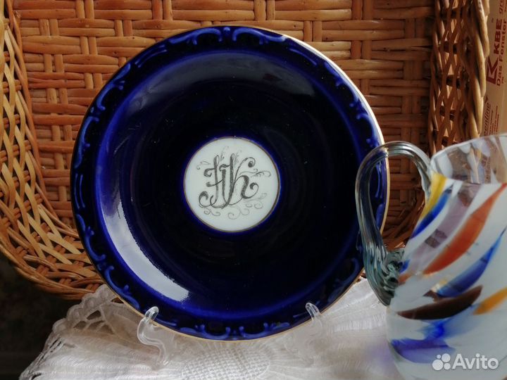 Блюдце кувшин из СССР