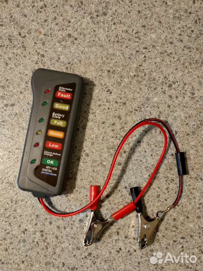 Тестер аккумуляторов 12v