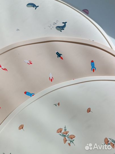 Силиконовый коврик на стол для прикорма малыша