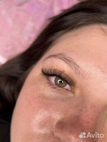 Наращивание ресниц модель