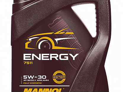 7511 Energy 5W-30 4L, 7017, масло синтетическое, M