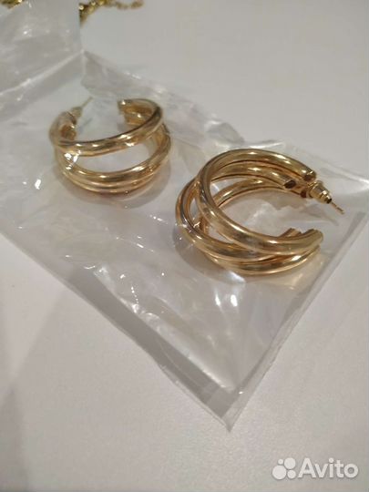 Серьги-кольца
