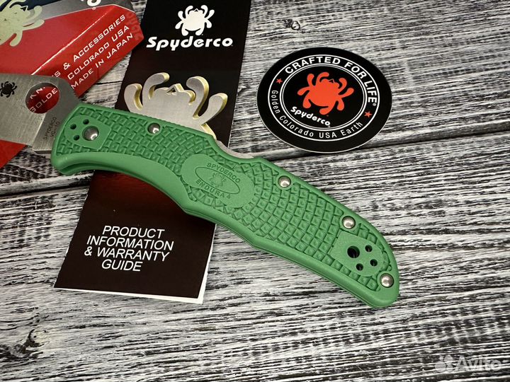 Складной нож Spyderco Endura 4 Green