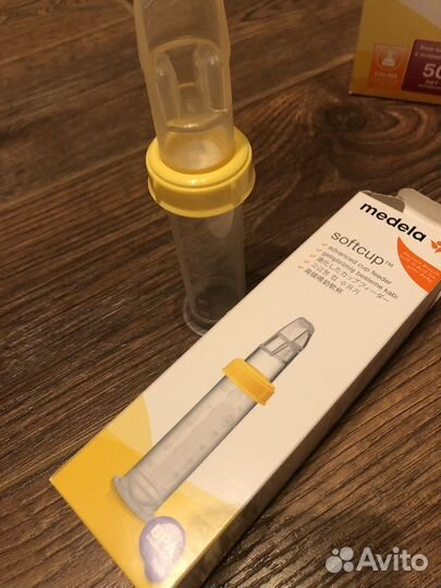 Молокоотсос medela swing электрический + softcup