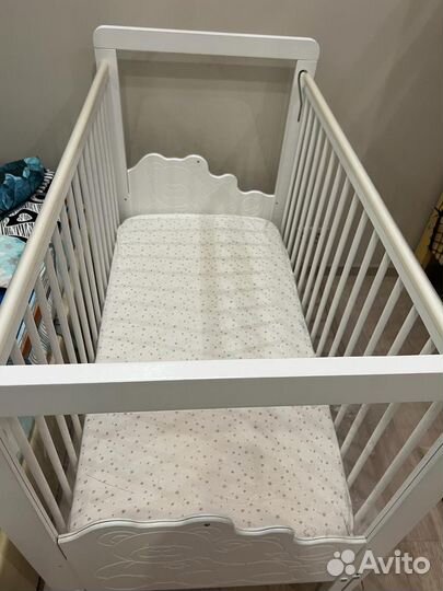 Кровать детская с матрасом