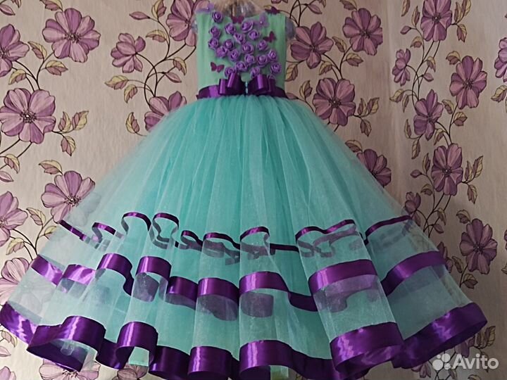 Платье на выпускной рост 128
