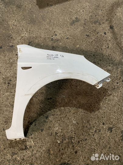 Крыло переднее правое Hyundai i20 PB 2008-2014