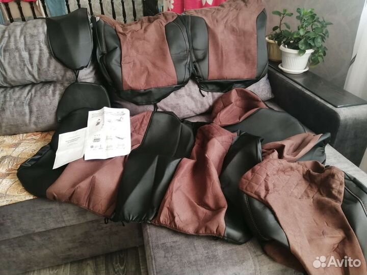 Новые чехлы на машину