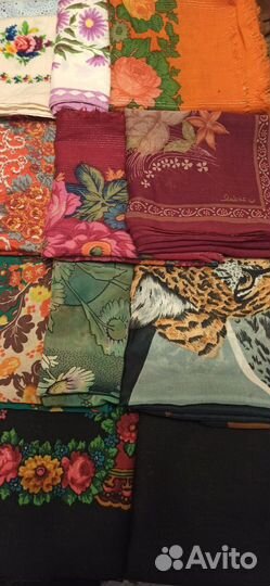 Старинные платки СССР