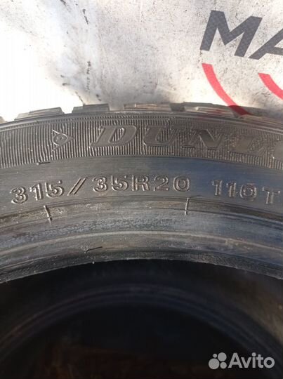 Dunlop Grandtrek Ice 02 275/40 R20 и 315/35 R20 106T