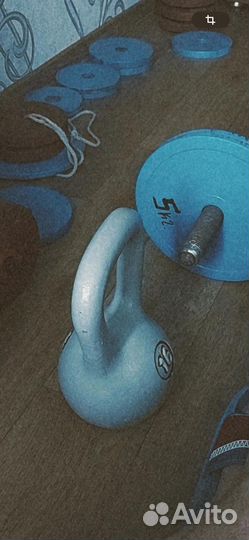 Гиря чугунная 16 кг