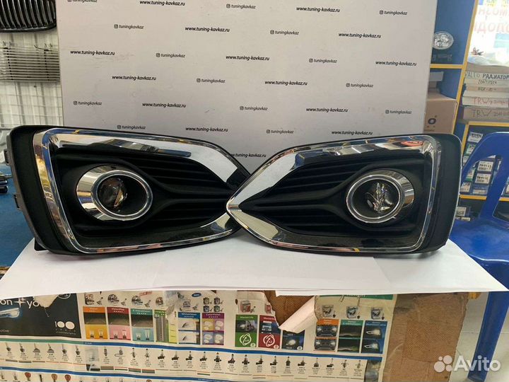 Противотуманные фары на hyundai solaris