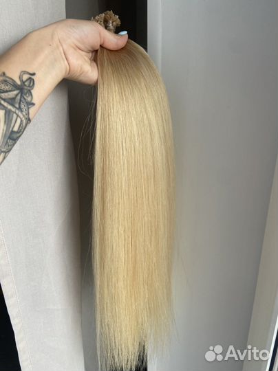 Волосы для наращивания 55 см