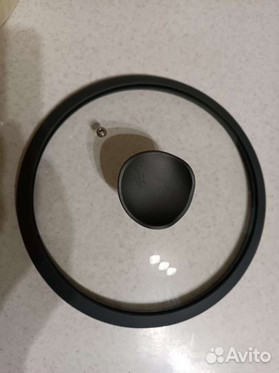 Крышка 24см с силиконовым ободком