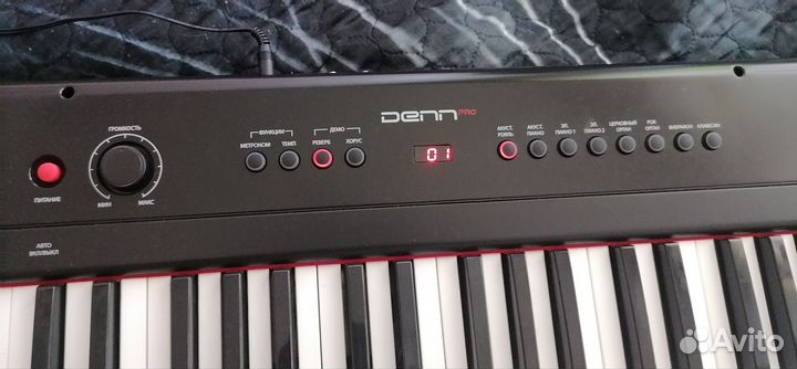 Цифровойе пианино Denn Pro pw01 bk