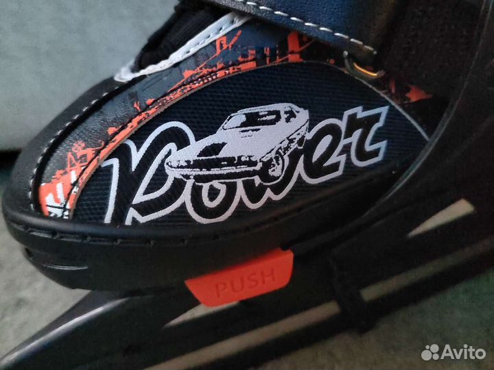 Коньки детские новые, размер 26-30 (раздвижные)