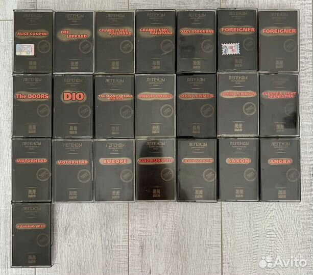 Аудиокассеты (рок, метал) (обновлено 15.07)