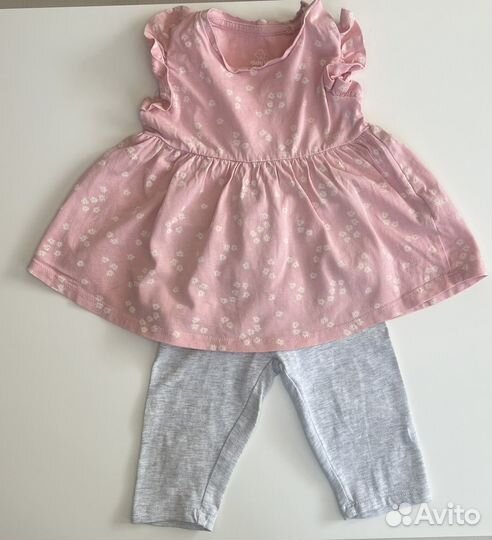 Вещи на девочку 68-74 пакетом