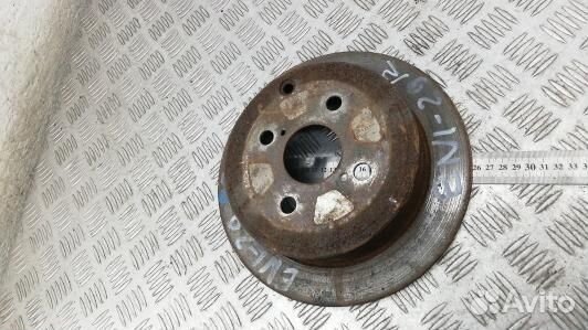 Диск тормозной задний toyota corolla E12 (ENI29LR0