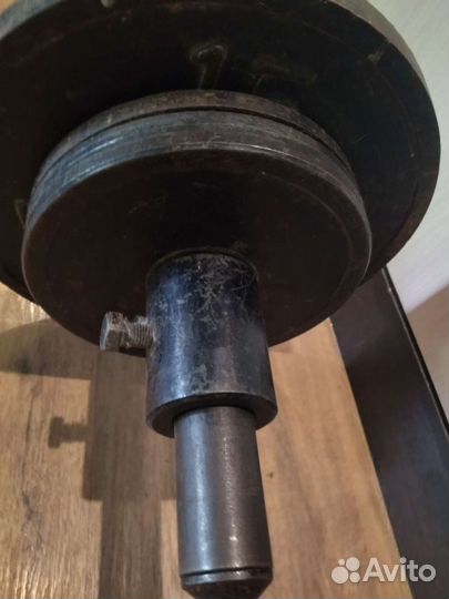 Штанга с блинами бу