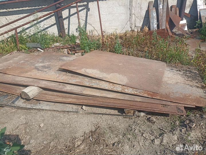 Лист стальной бу 5 мм