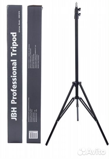 Штатив для телефона с лампой