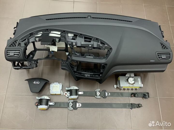 Торпеда аирбег Киа Рио третьего поколения рестайли