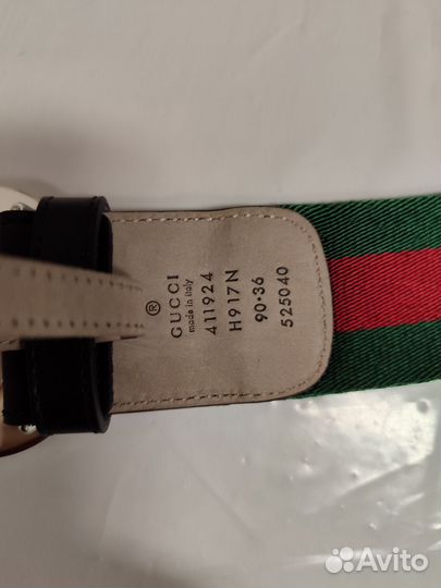 Ремень Gucci. Новый, оригинал. 90 р-р