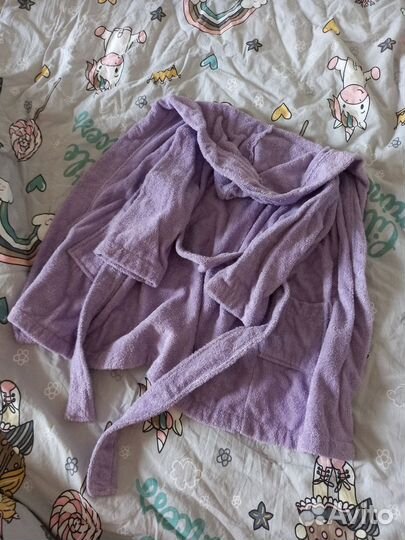 Детский махровый халат новый