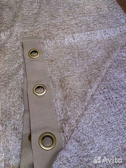 Штора сетка с кольцами