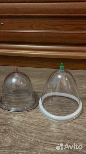 Вакуумная банка большая, пластик, 10 см