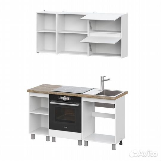 Модульная кухня Одри 1.6 м. Комплект 3