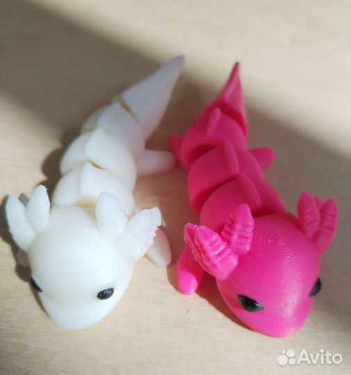 Аксолотль игрушка-брелок