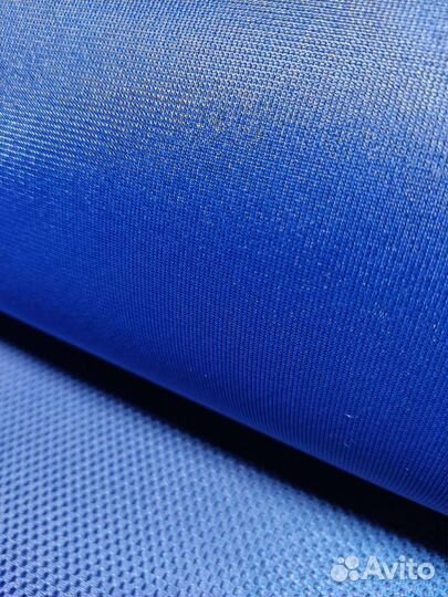 Ткань 3D сетка синяя bush (буш)