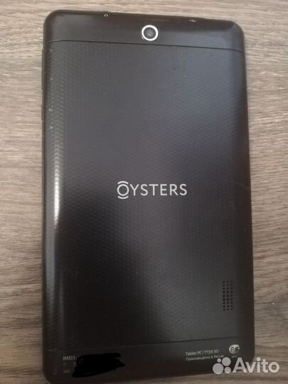 Планшет oysters T72X 3g
