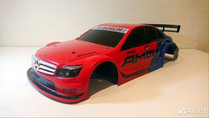 Кузов 1/10 mercedes для радиоуправляемой модели