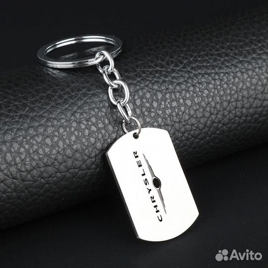 Брелок жетон для ключей с логотипом 