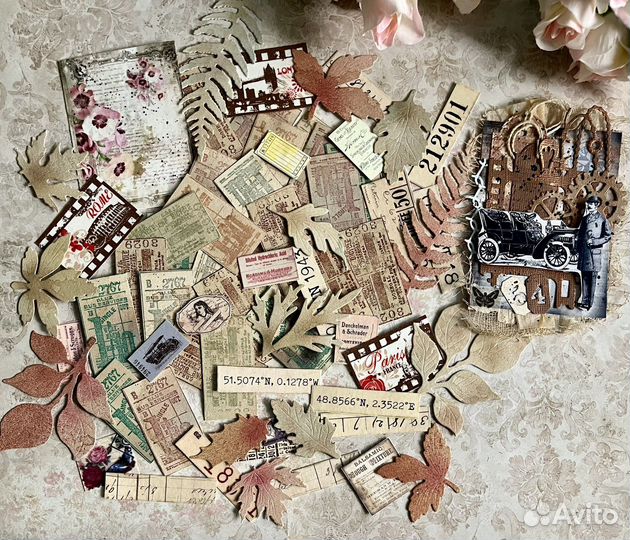 Винтажный набор для декора