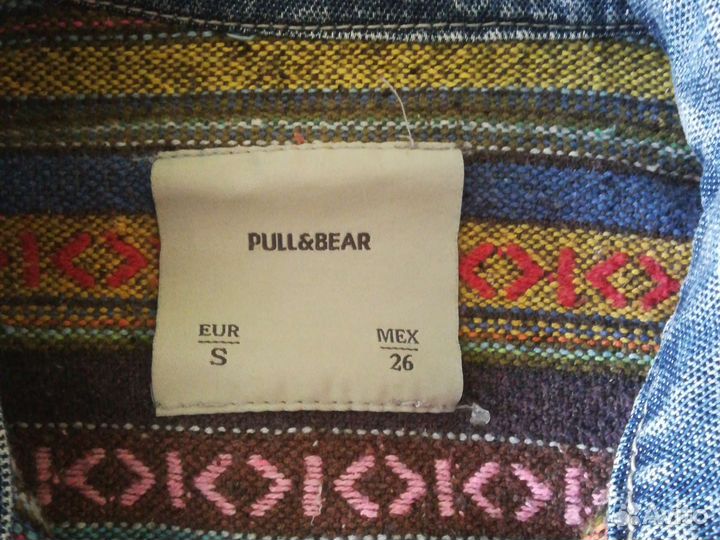 Куртка джинсовая pull&bear
