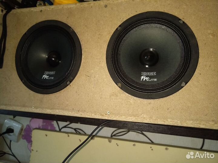 Комплект автозвука фронт и subwoofer