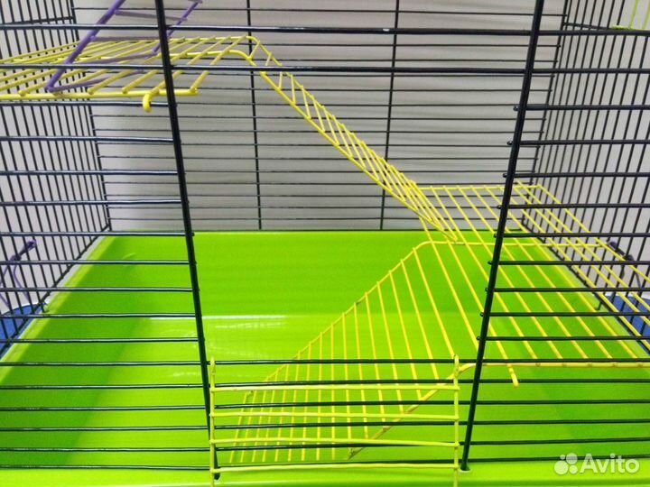 Новая клетка для крысы и дегу. 4 этажа 40х30х58