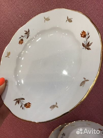Тарелки Рижские десертные и Владивостокский фз