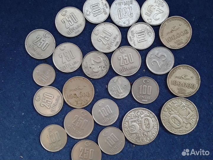 Продам турецкие лиры