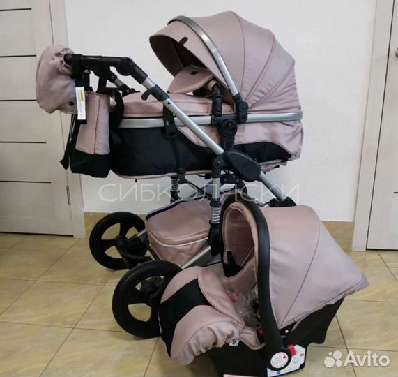 Новая Коляска Luxmom 558 3 в 1