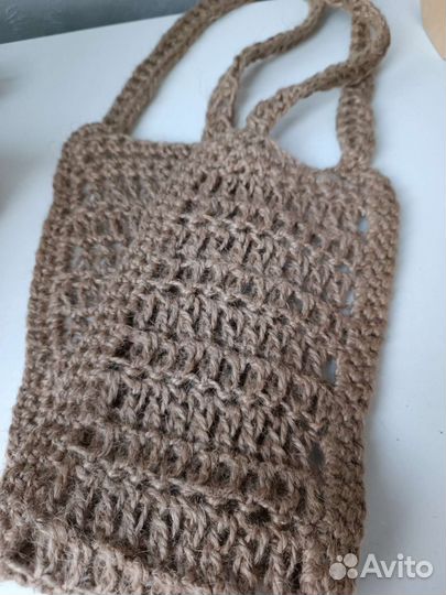 Мочалка из джута для душа и бани