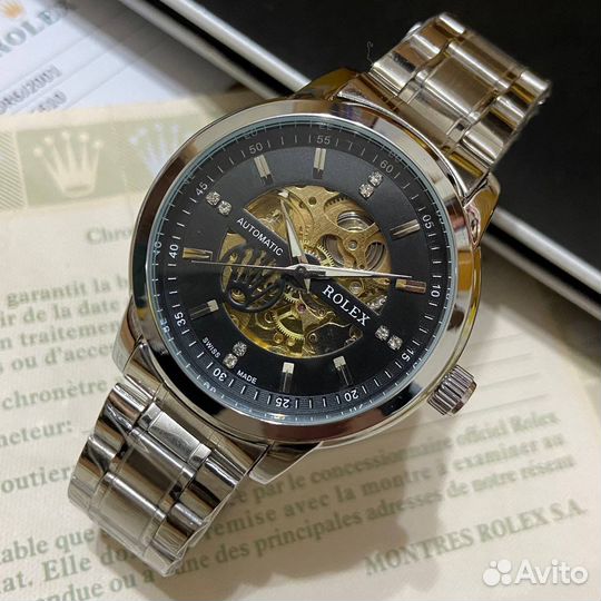 Часы наручные rolex skeleton