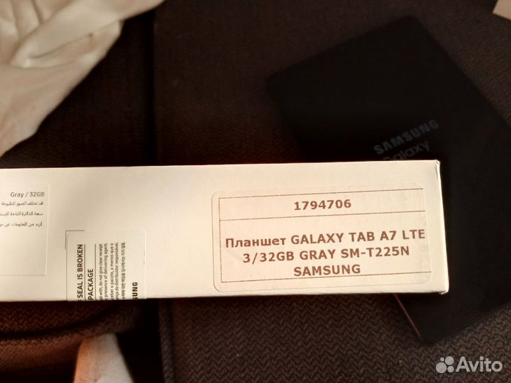 Планшет samsung galaxy tab a7