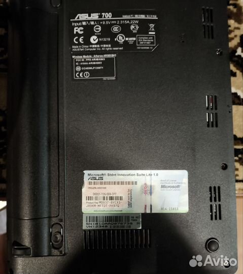 Нетбук asus eee pc 700