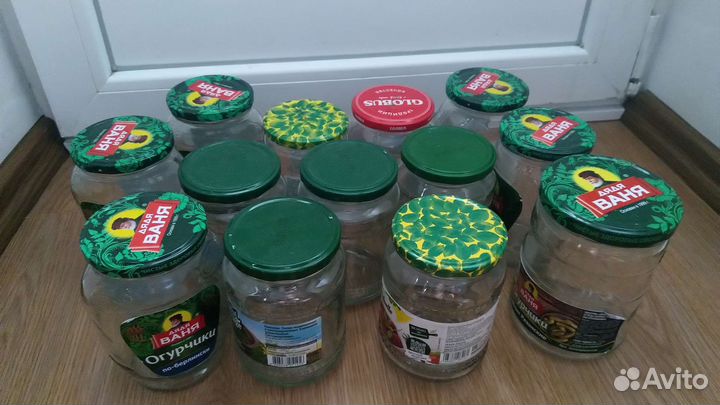 Банки стеклянные