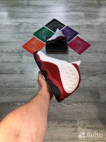 Кроссовки Air Jordan 13 retro White/Red